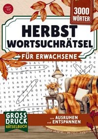 Produktbild: Wortsuchr&auml;tsel f&uuml;r Erwachsene - Herbst