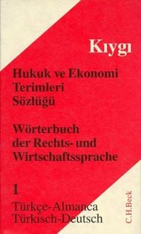 Produktbild: W&ouml;rterbuch der Rechts- und Wirtschaftssprache Teil I: T&uuml;rkisch - Deutsch