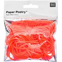 Produktbild: Gummib&auml;nder neon orange