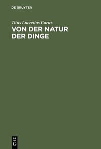 Produktbild: Von der Natur der Dinge