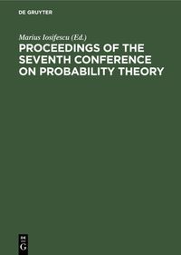 Produktbild: Proceedings of the Seventh Conference on Probability Theory