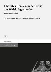 Produktbild: Liberales Denken in der Krise der Weltkriegsepoche