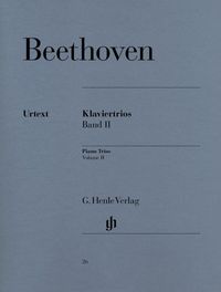 Bild vom Artikel Beethoven, Ludwig van - Klaviertrios, Band II vom Autor Ludwig van Beethoven