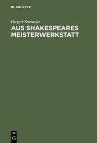 Produktbild: Aus Shakespeares Meisterwerkstatt