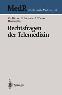 Produktbild: Rechtsfragen der Telemedizin