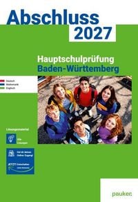 Produktbild: Hauptschule Baden-W&uuml;rttemberg | pauker L&ouml;sungsband 2027