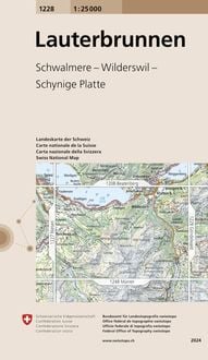 Produktbild: Swisstopo 1 : 25 000 Lauterbrunnen