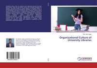 Produktbild: Organizational Culture of University Libraries
