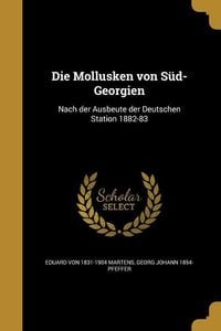 Produktbild: Die Mollusken von S&uuml;d-Georgien