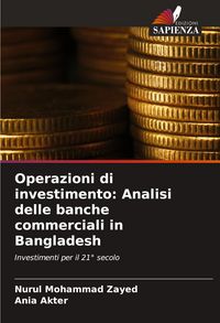 Produktbild: Operazioni di investimento: Analisi delle banche commerciali in Bangladesh