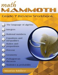 Produktbild: Math Mammoth Grade 7 Review Workbook