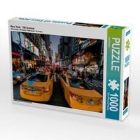 Produktbild: CALVENDO Puzzle New York 7th Avenue | 1000 Teile Lege-Gr&ouml;&szlig;e 64x48cm Foto-Puzzle f&uuml;r gl&uuml;ckliche Stunden