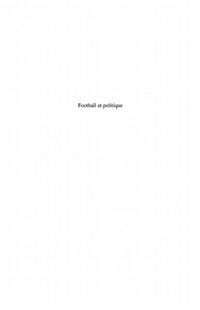 Produktbild: Football et politique