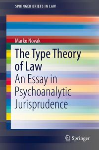 Produktbild: The Type Theory of Law