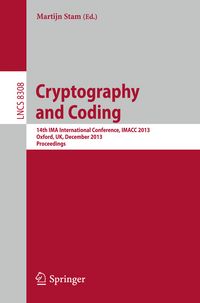 Produktbild: Cryptography and Coding