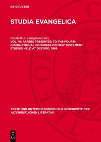 Produktbild: Papers presented to the Fourth International Congress on New Testament Studies held at Oxford, 1969