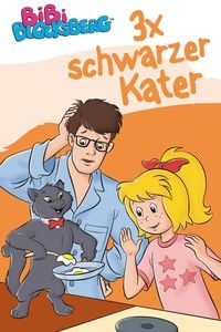 Produktbild: Bibi Blocksberg - 3x schwarzer Kater