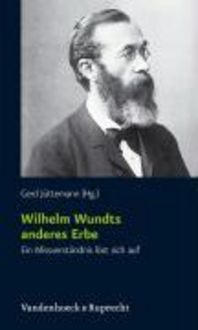 Produktbild: Wilhelm Wundts anderes Erbe