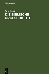 Produktbild: Die Biblische Urgeschichte