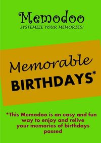 Produktbild: Memodoo Memorable Birthdays