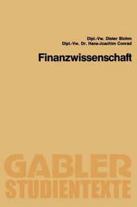 Produktbild: Finanzwissenschaft
