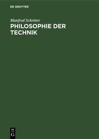 Produktbild: Philosophie der Technik