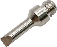 Produktbild: TOOLCRAFT T02 L&ouml;tspitze Mei&szlig;elform Spitzen-Gr&ouml;&szlig;e 7mm Spitzen-L&auml;nge 22mm Inhalt 1St.
