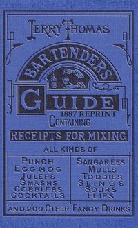 Produktbild: Jerry Thomas Bartenders Guide 1887 Reprint
