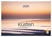 Produktbild: K&uuml;sten - Kunst der Meere (Tischkalender 2026 DIN A5 quer), CALVENDO Monatskalender