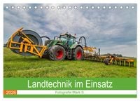 Produktbild: Landtechnik im Einsatz (Tischkalender 2026 DIN A5 quer), CALVENDO Monatskalender