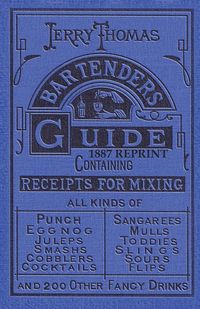 Produktbild: Jerry Thomas Bartenders Guide 1887 Reprint