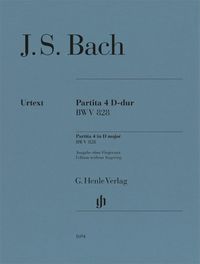 Produktbild: Johann Sebastian Bach - Partita Nr. 4 D-dur BWV 828