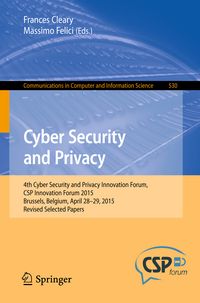 Produktbild: Cyber Security and Privacy