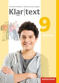 Produktbild: Klartext 9. Arbeitsheft. Differenzierende Ausgabe. Nordrhein-Westfalen