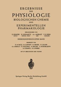 Produktbild: Ergebnisse der Physiologie Biologischen Chemie und Experimentellen Pharmakologie