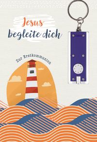 Produktbild: Gru&szlig;karte - Jesus begleite dich. Zur Erstkommunion