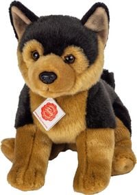 Produktbild: Teddy Hermann 91946 - Sch&auml;ferhundwelpe sitzend, Hunde, Pl&uuml;schtier, Stofftier, 30 cm