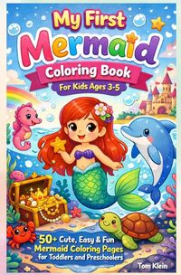 Produktbild: My First Mermaid Coloring Book for Kids Ages 3&ndash;5