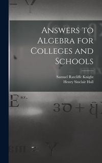 Produktbild: Answers to Algebra for Colleges and Schools