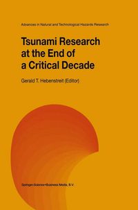 Produktbild: Tsunami Research at the End of a Critical Decade