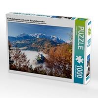 Produktbild: CALVENDO Puzzle Ein Nebelteppich rund um die Burg Hohenwerfen | 1000 Teile Lege-Gr&ouml;&szlig;e 64x48cm Foto-Puzzle f&uuml;r gl&uuml;ckliche Stunden