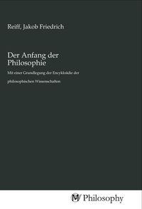 Produktbild: Der Anfang der Philosophie