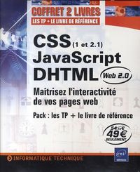 Produktbild: CSS (1 et 2.1) JavaScript - DHTML