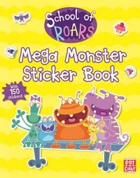 Produktbild: Pat-A-Cake: School of Roars: Mega Monster Sticker Book