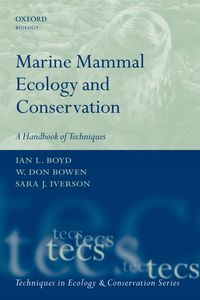 Produktbild: Marine Mammal Ecology and Conservation