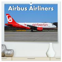 Produktbild: Airbus Airliners (hochwertiger Premium Wandkalender 2026 DIN A2 quer), Kunstdruck in Hochglanz