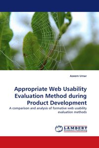 Produktbild: Appropriate Web Usability Evaluation Method during Product Development