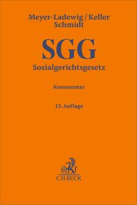 Produktbild: Sozialgerichtsgesetz. SGG