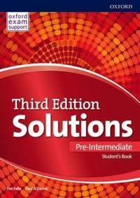 Produktbild: Solutions: Pre-Intermediate: Student's Book