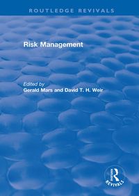 Produktbild: Risk Management, 2 Volume Set